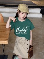 【90-160】半袖Tシャツ 女の子 トレンド プリント コーデの主役に - 画像 (6)
