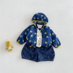 【73-120】Tシャツ or アウター or パンツ ベビー 男の子 星柄 - 画像 (8)