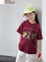 【90-160】半袖Tシャツ 女の子 動物柄 カートゥーン 着せやすい - 画像 (11)