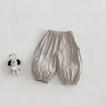 【73-120】パンツ ベビー 男女兼用 無地 ナチュラル 通気性抜群 - 画像 (9)