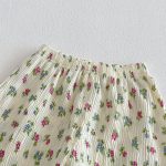【73-120】パンツ ベビー 女の子 フリルデザイン 花柄 - 画像 (11)
