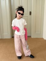 【100-170】半袖Tシャツ 女の子 ベーシック コーデの主役に - 画像 (3)