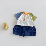 【73-120】Tシャツ or アウター or パンツ ベビー 男の子 星柄 - 画像 (10)