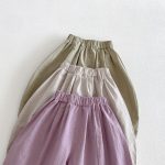 【73-120】パンツ キッズ 無地 カジュアル ゆったり - 画像 (9)