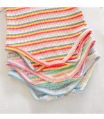 【66-90】ロンパース ベビー 可愛い ボーダー カラフル - 画像 (11)