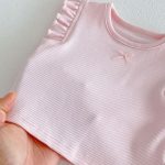 【73-120】ベスト or パンツ ベビー 女の子 無地 おしゃれ フリルデザイン - 画像 (21)