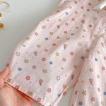 【73-120】Tシャツ or サロペット ベビー 女の子 可愛い 花柄 リボン付き - 画像 (16)
