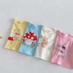 【73-120】半袖Ｔシャツ ベビー 女の子 可愛い プリント - 画像 (11)