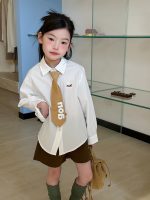 【100-170】シャツ 女の子 犬柄 キャンパス 着せやすい - 画像 (9)