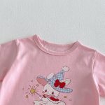 【73-120】半袖Ｔシャツ ベビー 女の子 可愛い プリント - 画像 (13)