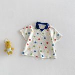 【73-120】Tシャツ or アウター or パンツ ベビー 男の子 星柄 - 画像 (14)
