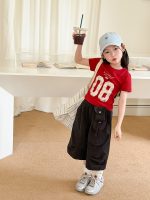 【100-170】半袖Tシャツ 女の子 数字柄 外遊び・スポーツに - 画像 (8)