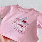 【73-120】半袖Ｔシャツ ベビー 女の子 可愛い プリント - 画像 (15)