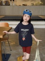 【90-160】半袖Tシャツ 女の子 トレンド プリント コーデの主役に - 画像 (7)