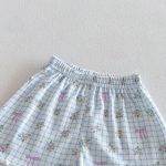 【73-120】セットアップ ベビー 女の子 花柄 チェック柄 - 画像 (15)