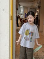 【100-170】半袖Tシャツ 女の子 カートゥーン 合わせやすい - 画像 (11)