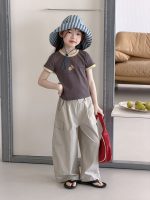 【100-170】半袖 Tシャツ 女の子 おしゃれ シンプル - 画像 (7)