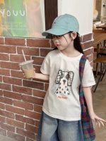 【90-160】半袖Tシャツ 女の子 トレンド プリント コーデの主役に - 画像 (13)