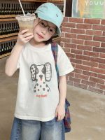 【90-160】半袖Tシャツ 女の子 トレンド プリント コーデの主役に - 画像 (3)