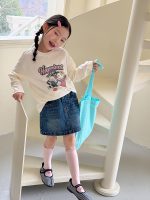 【90-160】長袖Tシャツ 女の子 カートゥーン プリント 肌触り良い - 画像 (8)