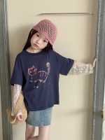【100-170】トップス 女の子 おしゃれ レイヤード風 レース 切り替え - 画像 (6)