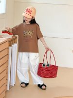 【90-160】半袖Tシャツ 女の子 動物柄 カートゥーン 着せやすい - 画像 (14)