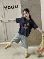 【100-170】半袖Tシャツ 女の子 カートゥーン 合わせやすい - 画像 (14)