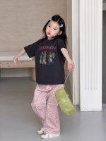 【90-160】半袖Tシャツ 女の子 動物柄 カートゥーン 着せやすい - 画像 (15)