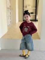 【90-160】長袖Tシャツ 女の子 カートゥーン プリント 肌触り良い - 画像 (10)