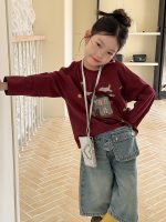 【90-160】長袖Tシャツ 女の子 カートゥーン プリント 肌触り良い - 画像 (11)