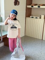 【90-160】半袖Tシャツ 女の子 動物柄 カートゥーン 着せやすい - 画像 (16)