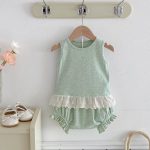 【66-100】セットアップ ベビー ノースリーブ かわいい - 画像 (5)