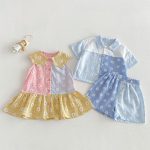 【73-120】セットアップ or ワンピース おしゃれ カラーバリ - 画像 (3)