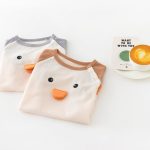 【66-90】ロンパース キュート ペンギン ベビー服 - 画像 (7)