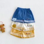 【73-110】ショートパンツ ベビー カートゥーン プリント - 画像 (3)