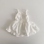 【80-130】ワンピース 女の子 無地 キャミソール おしゃれ - 画像 (2)