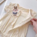 【66-90】ロンパース 可愛い ダブル ウサギ - 画像 (11)
