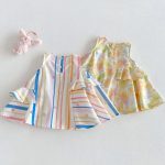 【73-120】ワンピース ベビー 女の子 おしゃれ カラフル - 画像 (3)