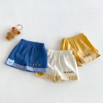 【73-110】ショートパンツ ベビー カートゥーン プリント