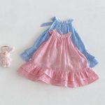 【73-120】ワンピース ベビー 女の子 小花柄 蝶結び 総柄 - 画像 (4)