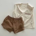 【66-100】セットアップ ベビー ナチュラル 肌に優しい - 画像 (6)