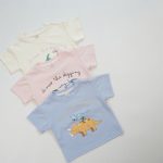 【80-160】半袖Tシャツ キッズ 恐竜プリント お出かけに - 画像 (4)