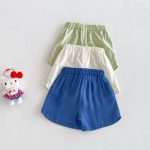 【73-110】ショートパンツ ベビー 男の子 フルーツ 刺繍 - 画像 (7)