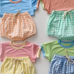 【73-100】セットアップ ベビーカラフル カジュアル - 画像 (11)