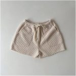 【80-130】半袖セットアップ キッズ服 ナチュラル カジュアル - 画像 (8)