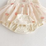 【66-90】ロンパース ベビー キャミプリント - 画像 (9)