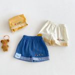 【73-110】ショートパンツ ベビー カートゥーン プリント - 画像 (11)