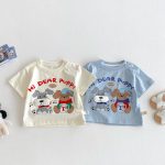 【73-120】半袖Ｔシャツ ベビー イヌ 可愛い - 画像 (4)