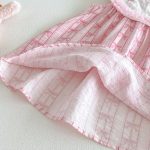 【73-120】ワンピース ベビー 女の子 おしゃれ ノースリーブ 蝶結び - 画像 (8)