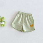 【73-110】ショートパンツ ベビー 男の子 フルーツ 刺繍 - 画像 (9)
